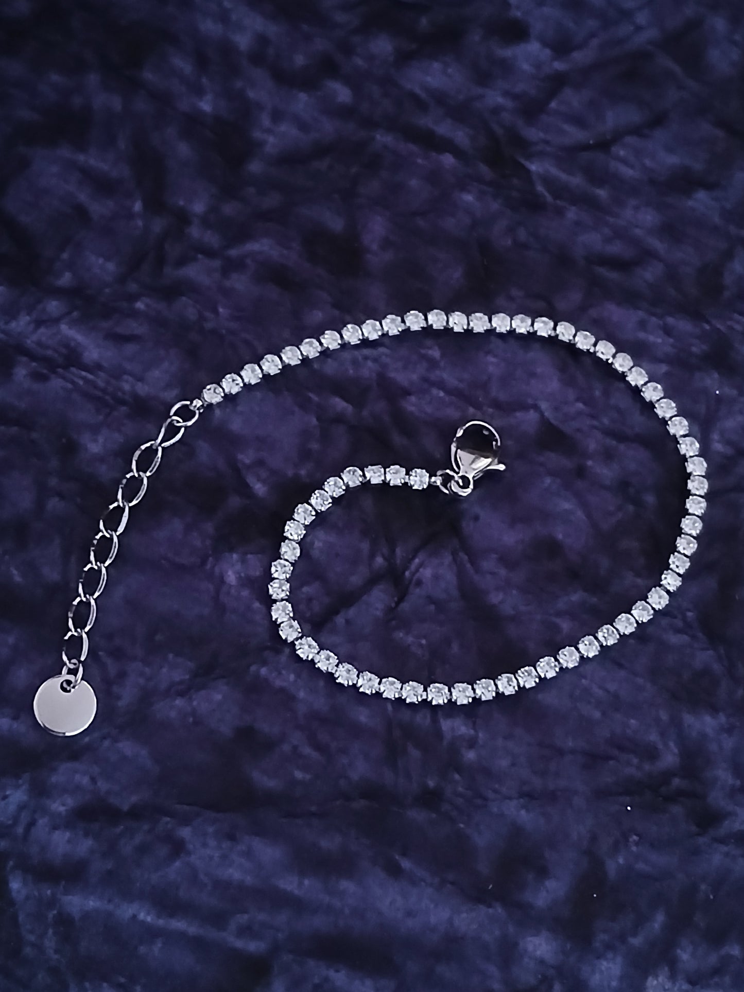 Diamond lines bracelet Gold & Platinum - 18k gold plated