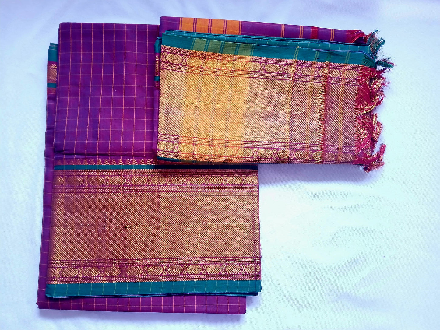NARAYANPET KANCHI BORDER - PURPLE