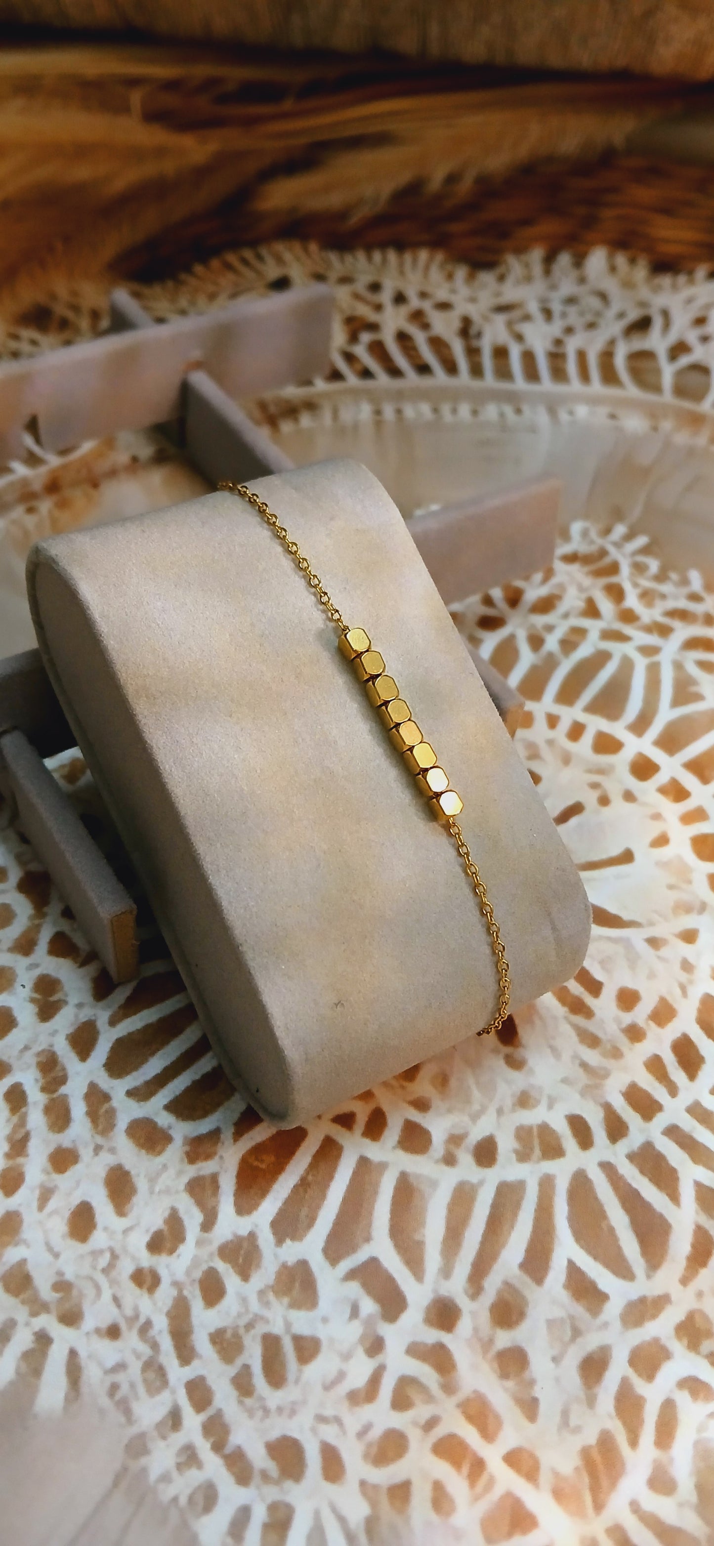 Tinybeads Necklace combo set - 18k gold plated
