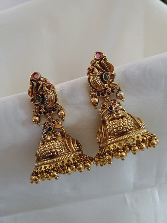 Myil Antique jhumka