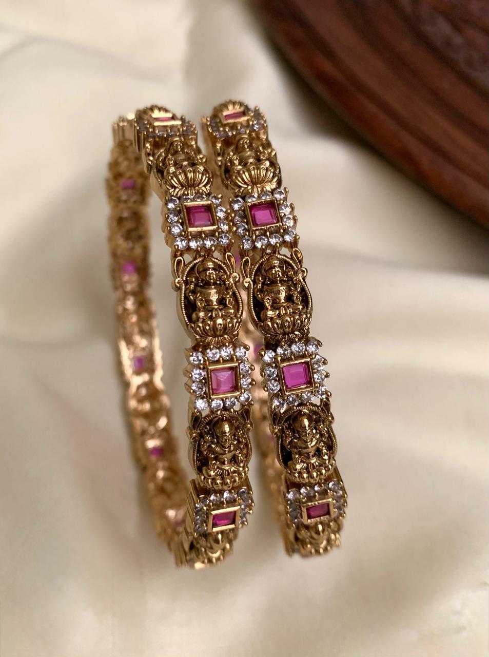 Nagas Laxmi Bangle - Antique