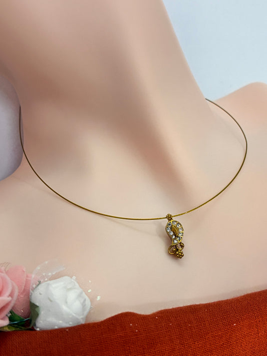 White Stone Mango - Invisible chain