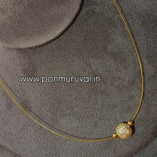 Dainty Balls - Invisible necklace