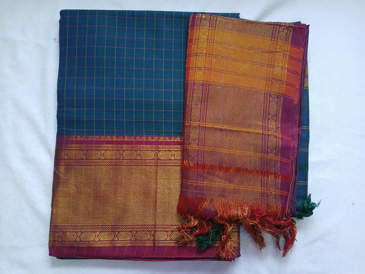 NARAYANPET KANCHI BORDER - BLUE