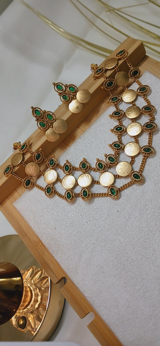 COINS - ANTIQUE CHOKER