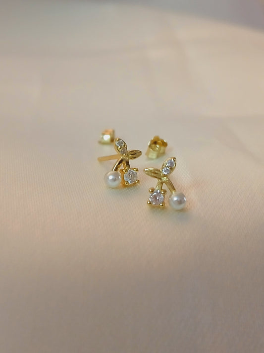 Diamond cherry - 925 silver
