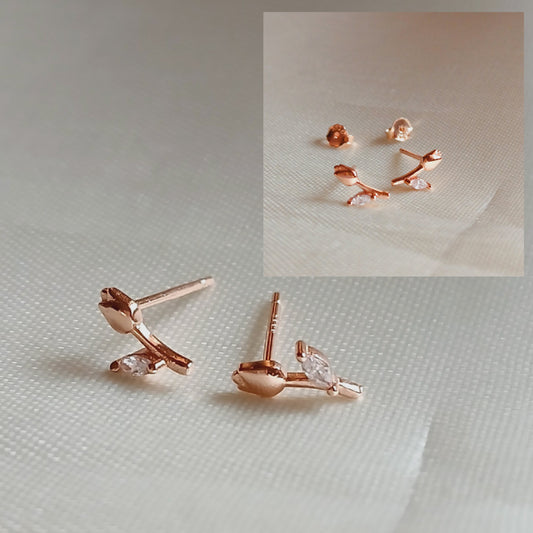 Rosegold Tulip - 92.5 silver