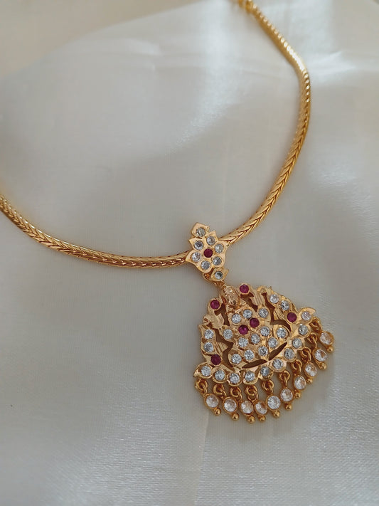 Laxmi stone Attigai - gold replica
