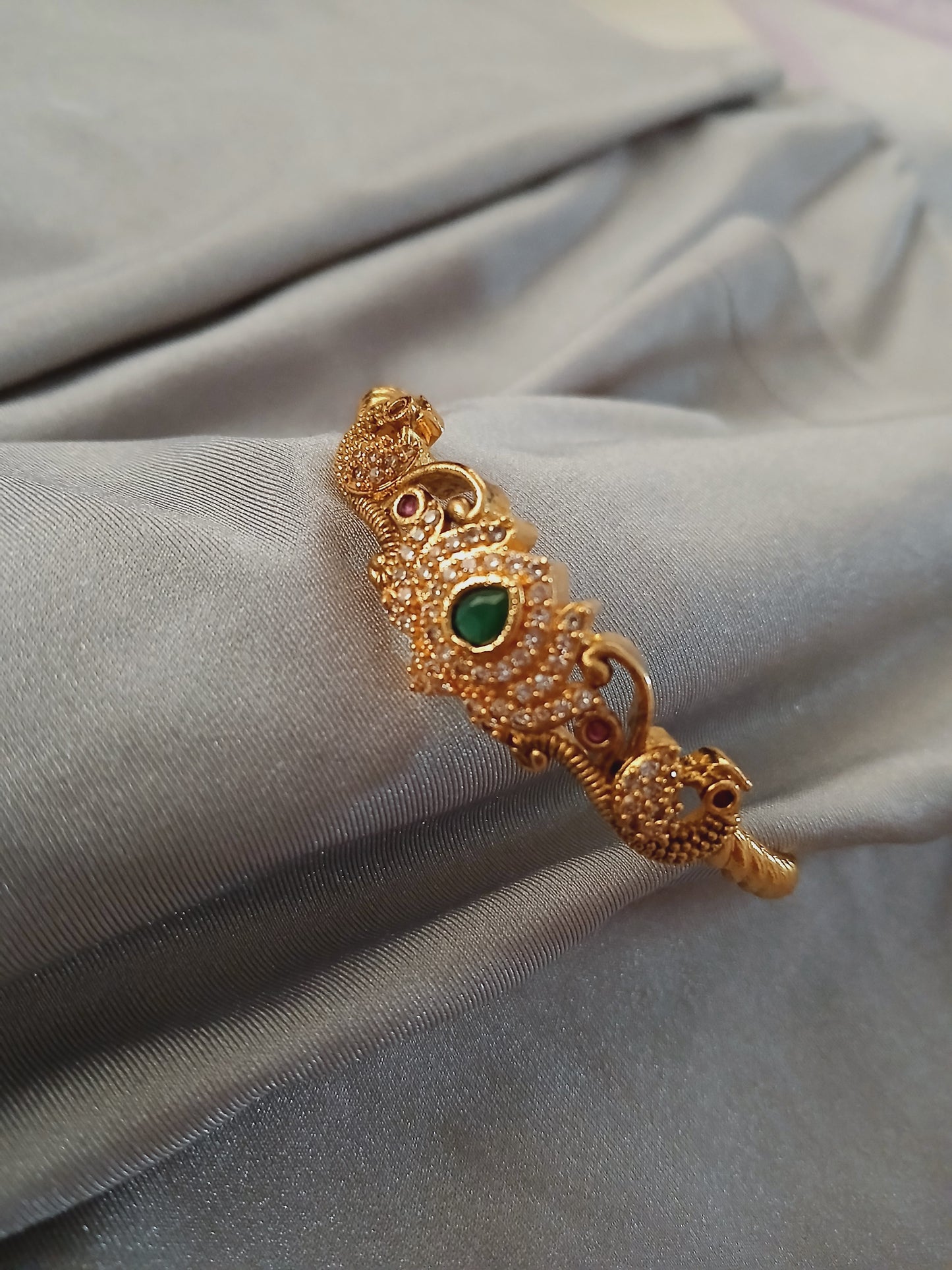 Lotus single kada bangle