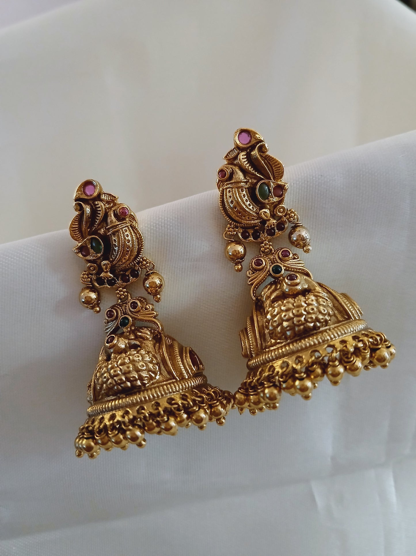 Myil Antique jhumka