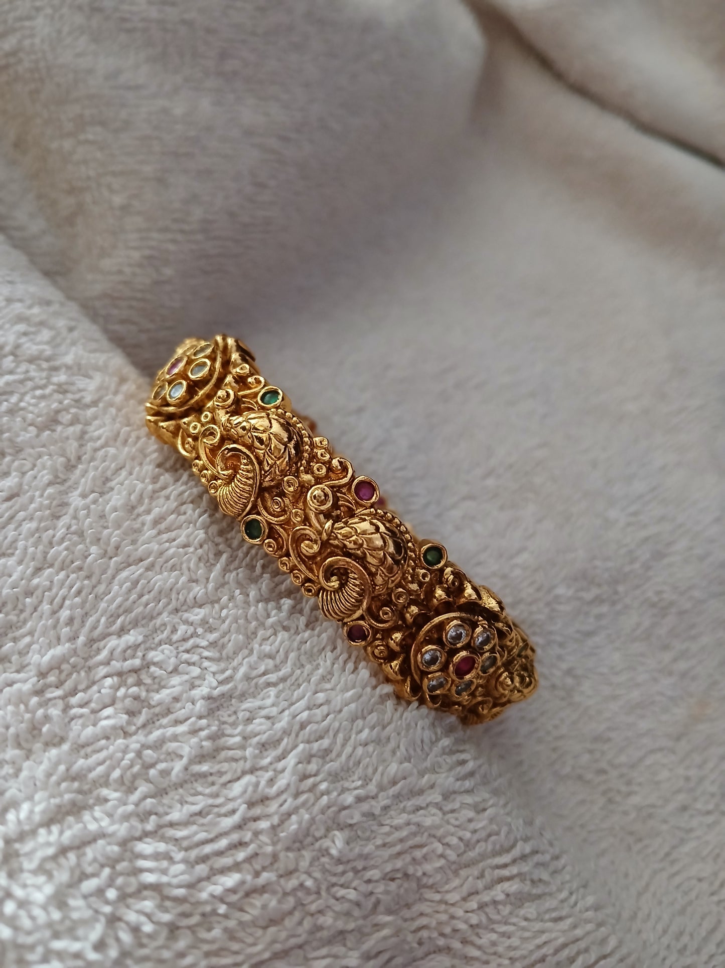 Annam antique kada single bangle - 2.8 size