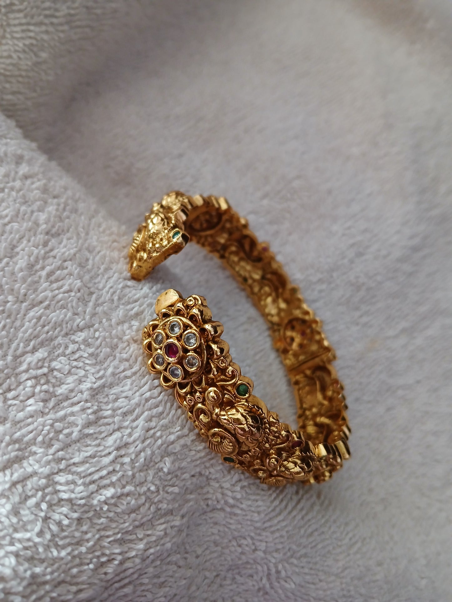 Annam antique kada single bangle - 2.8 size