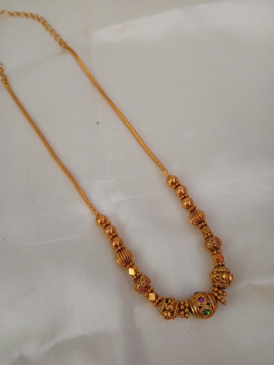 Ball beads gold replica Necklace