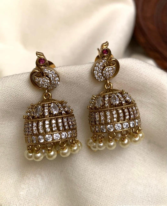 Mini Swan Jhumka