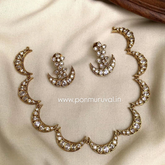 Half moon necklace