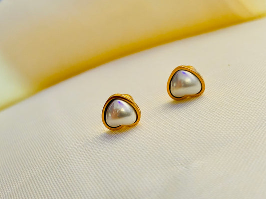 INVERTED HEART - 18K GOLD PLATED