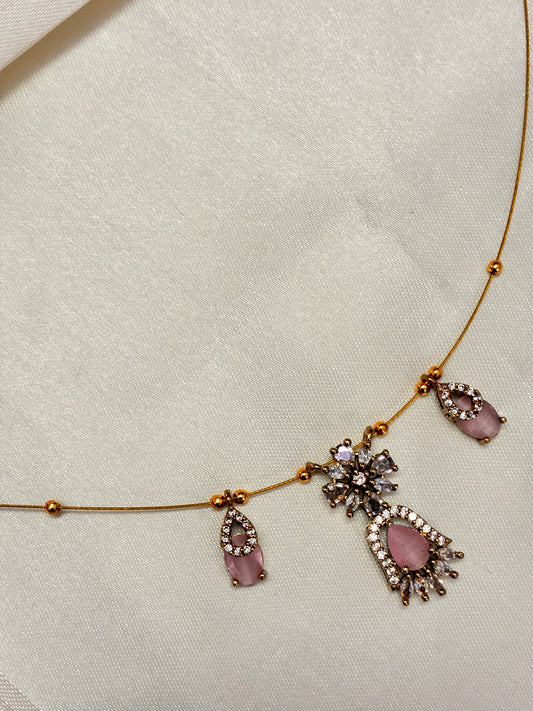 Rose Lotus - invisible necklace