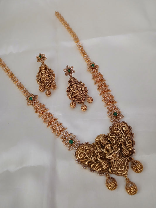 Bhavna stone antique haaram