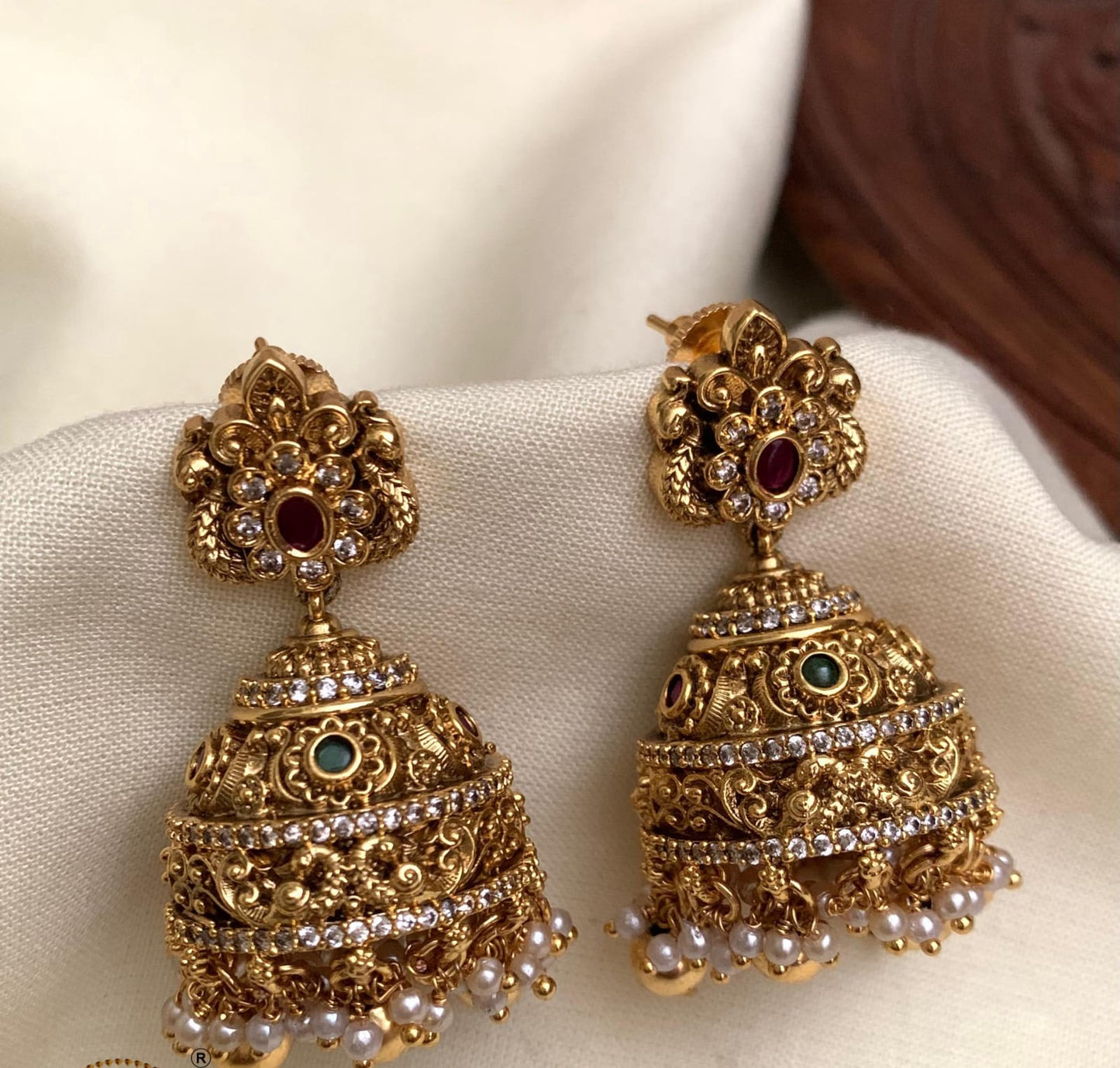 Avya bridal jhumka